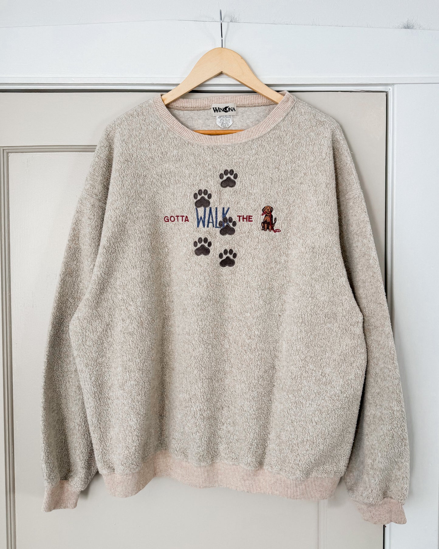 Vintage Dog Fleece Crewneck