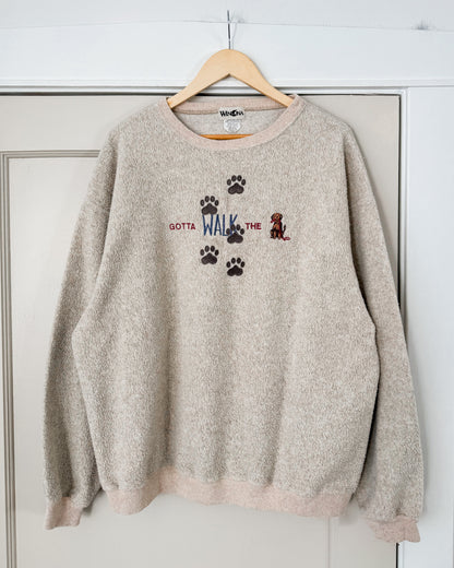 Vintage Dog Fleece Crewneck