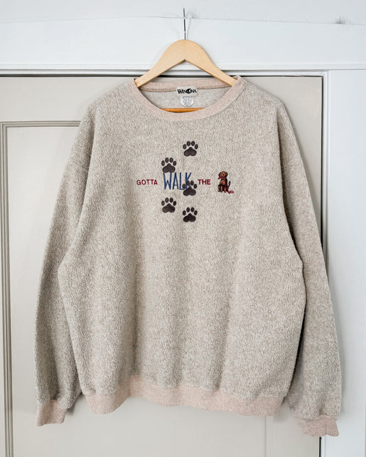 Vintage Dog Fleece Crewneck