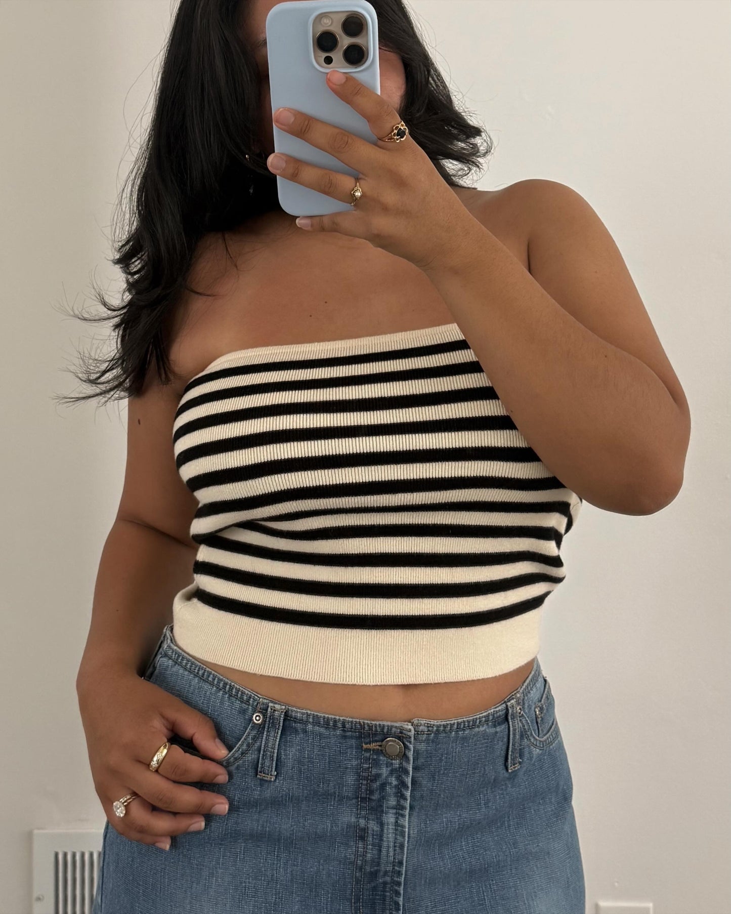 Striped Tube Top