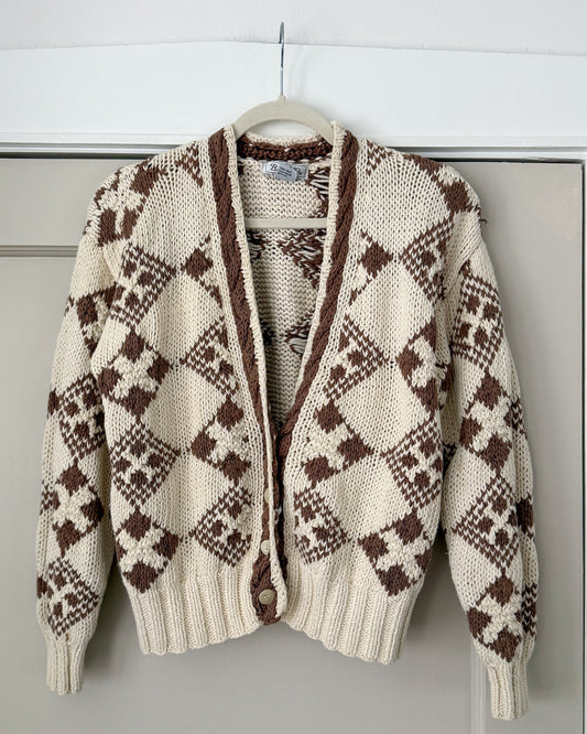 Vintage Knitted Cardigan