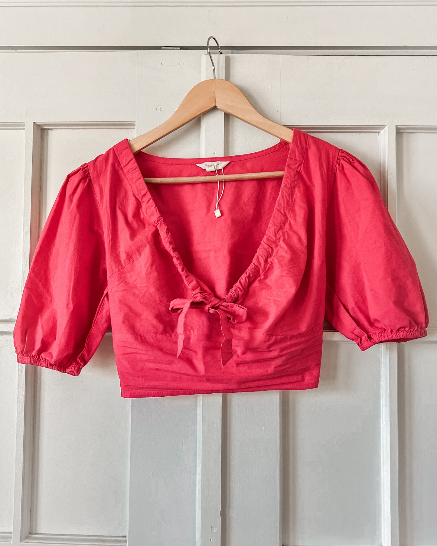 Pink Cropped Top
