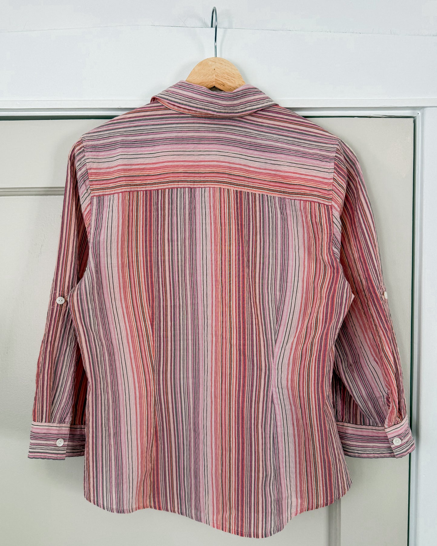 Liz&Co. Pink Button Up