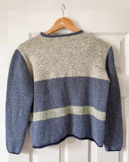 Vintage Striped Cardigan