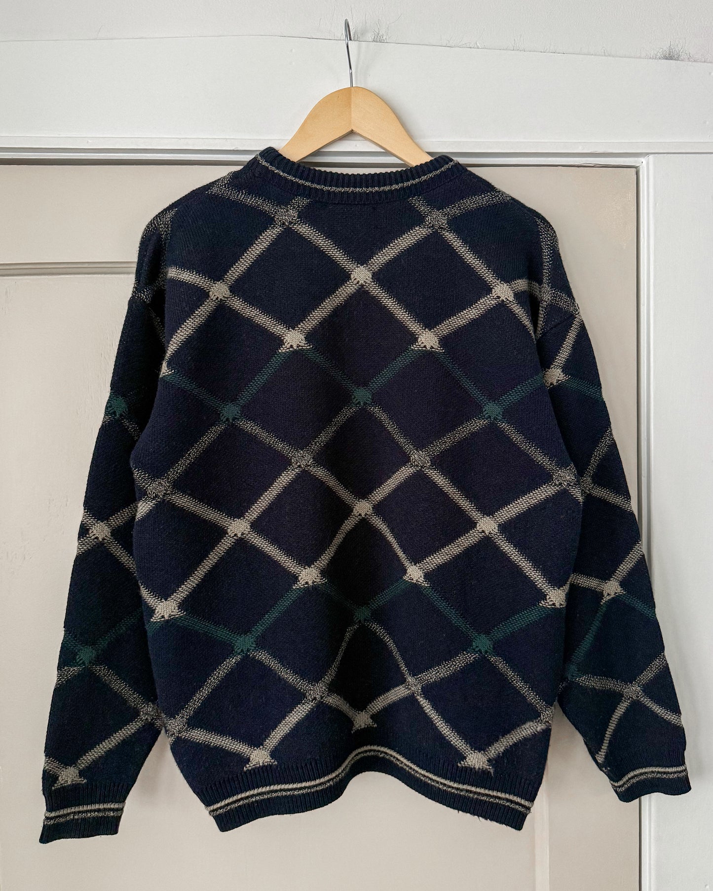 Jantzen Diamond Knitted Sweater