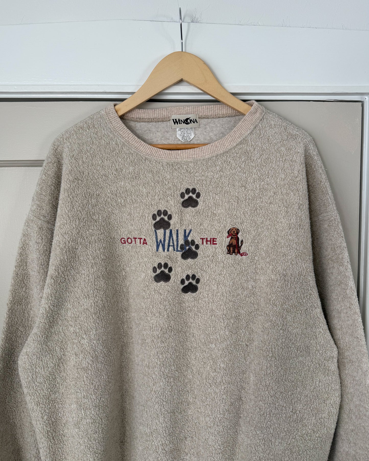Vintage Dog Fleece Crewneck
