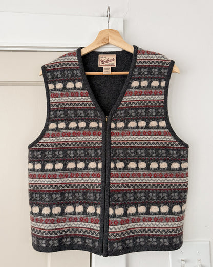 Wool Sheep Vest