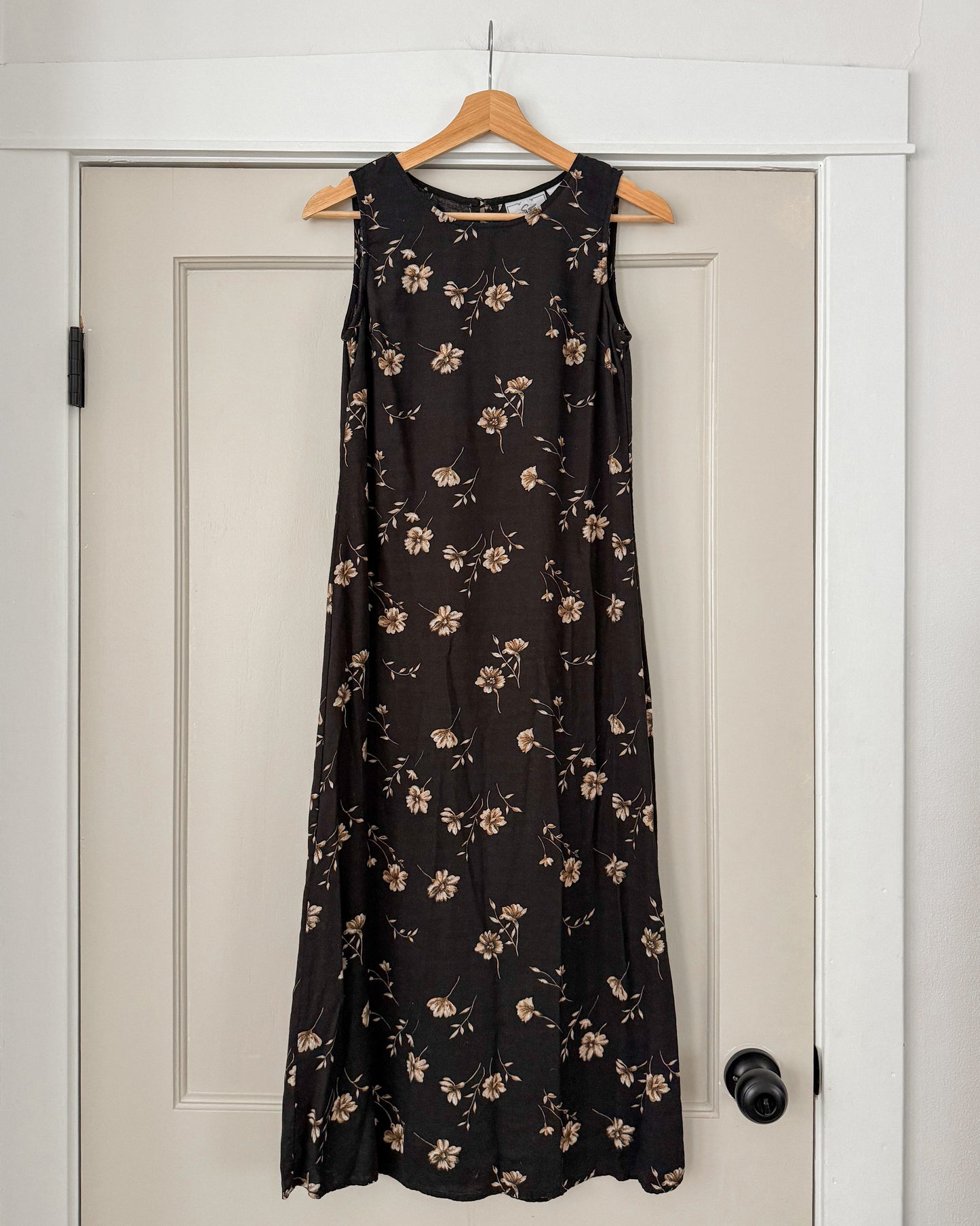 Black Floral Dress