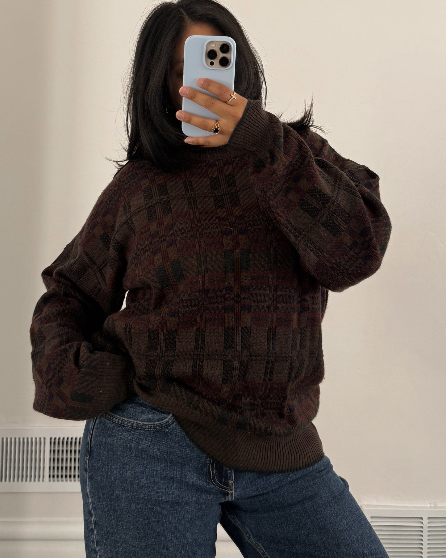 Vintage 90’s Patterned Sweater