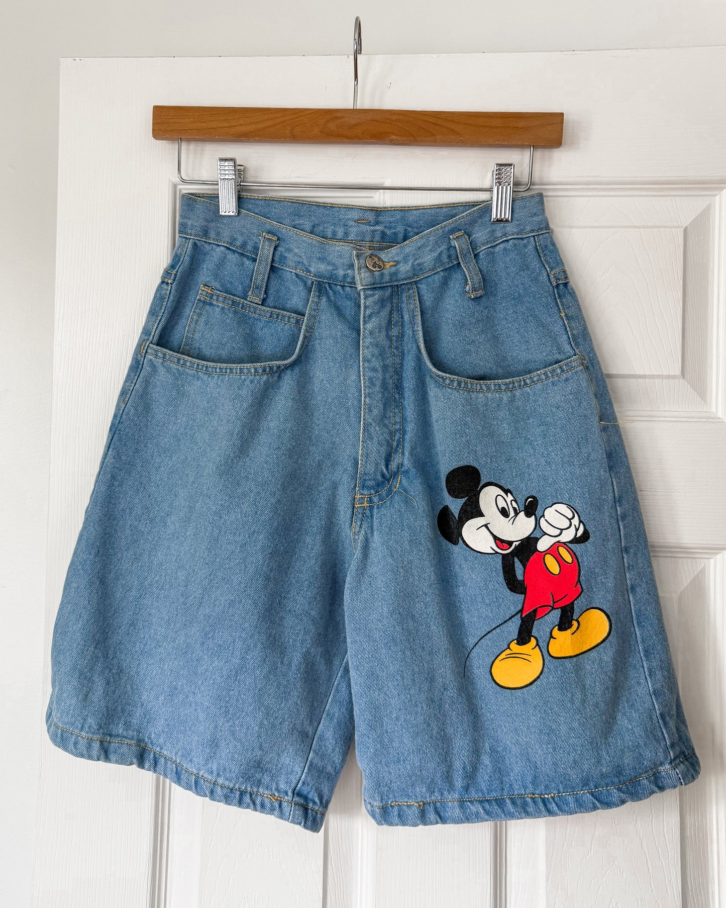 Vintage Mickey Denim Shorts