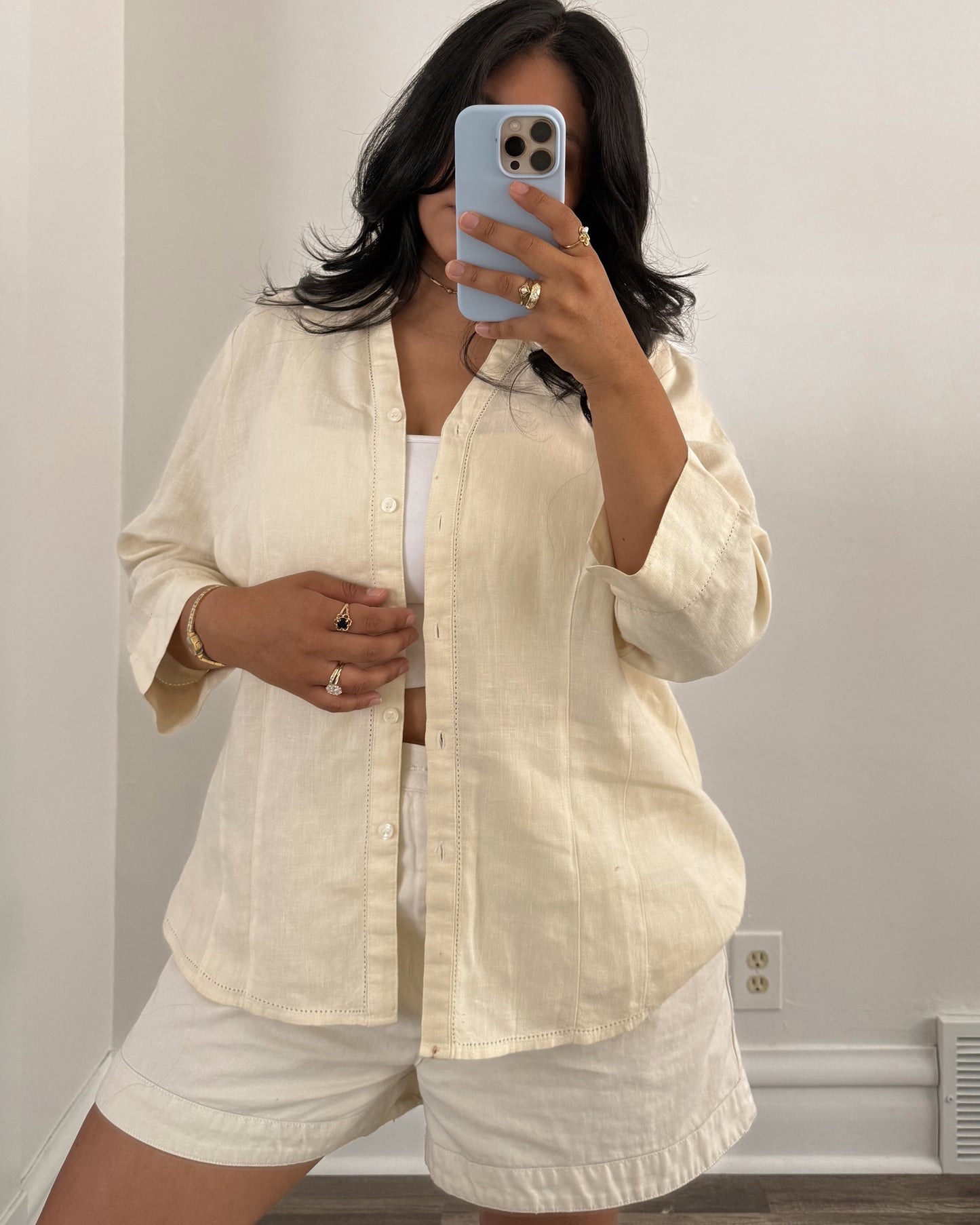 Linen Button Down Shirt