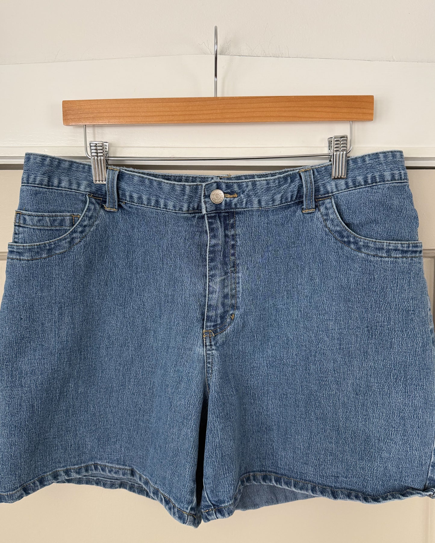 Cherokee Mid Rise Denim Shorts