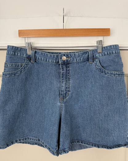 Cherokee Mid Rise Denim Shorts