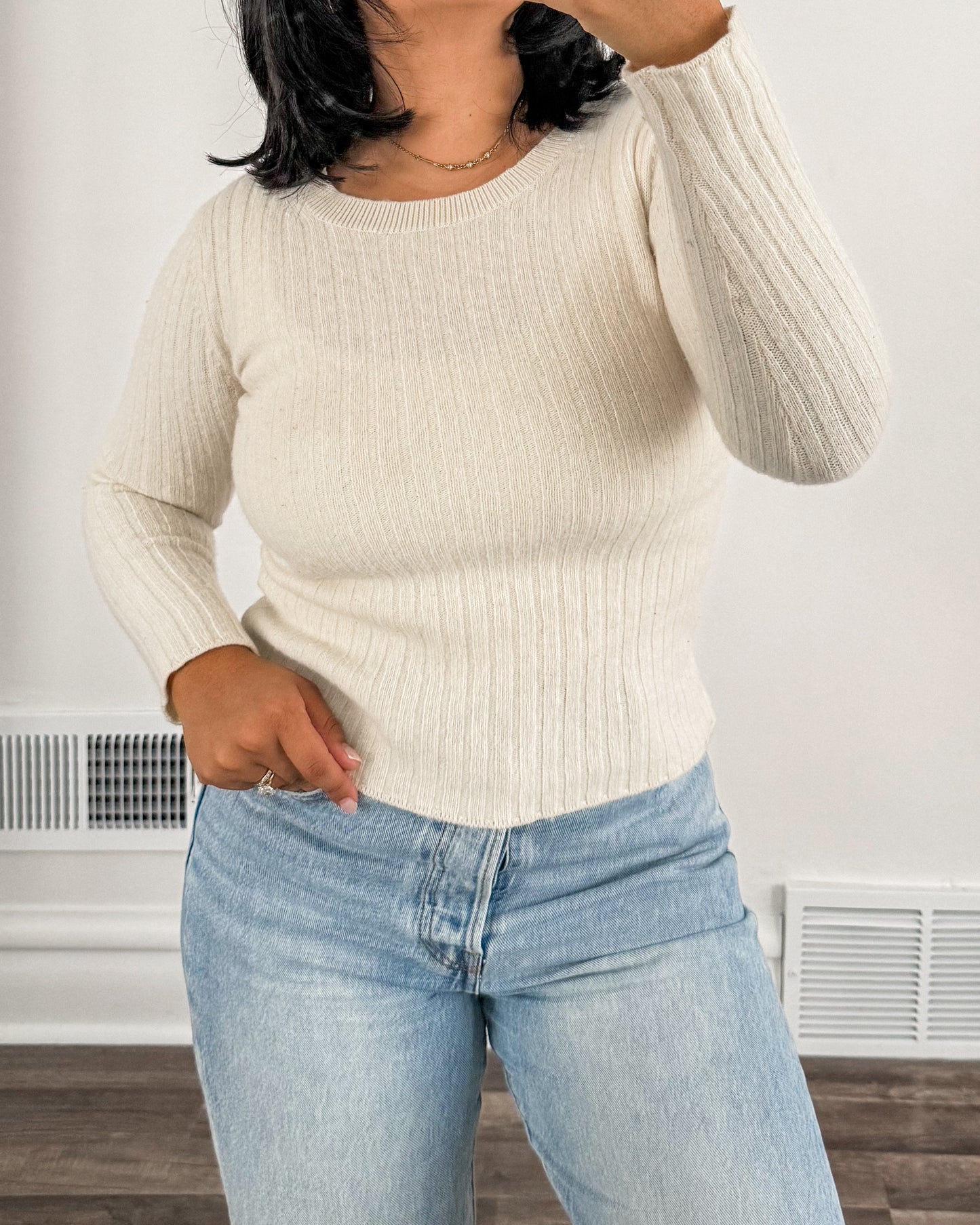 Banana Republic Wool Cream Sweater