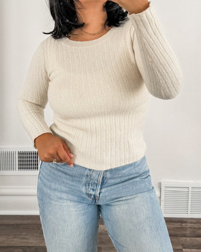 Banana Republic Wool Cream Sweater
