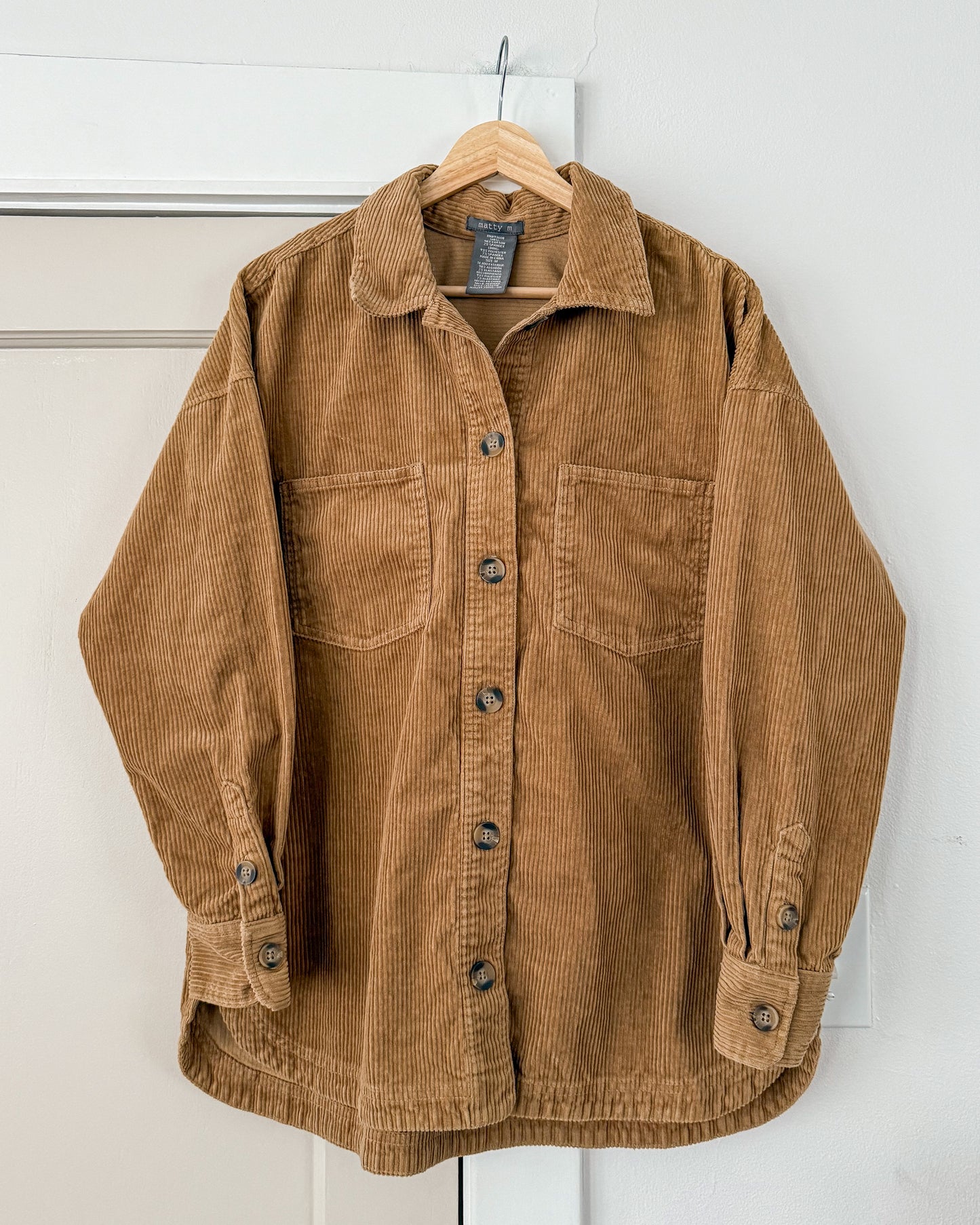 Caramel Corduroy Jacket