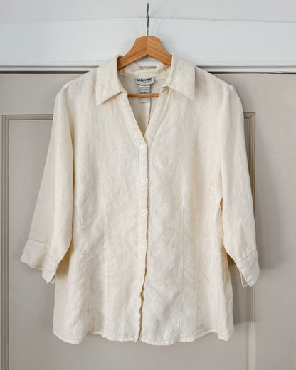 Linen Button Down Shirt