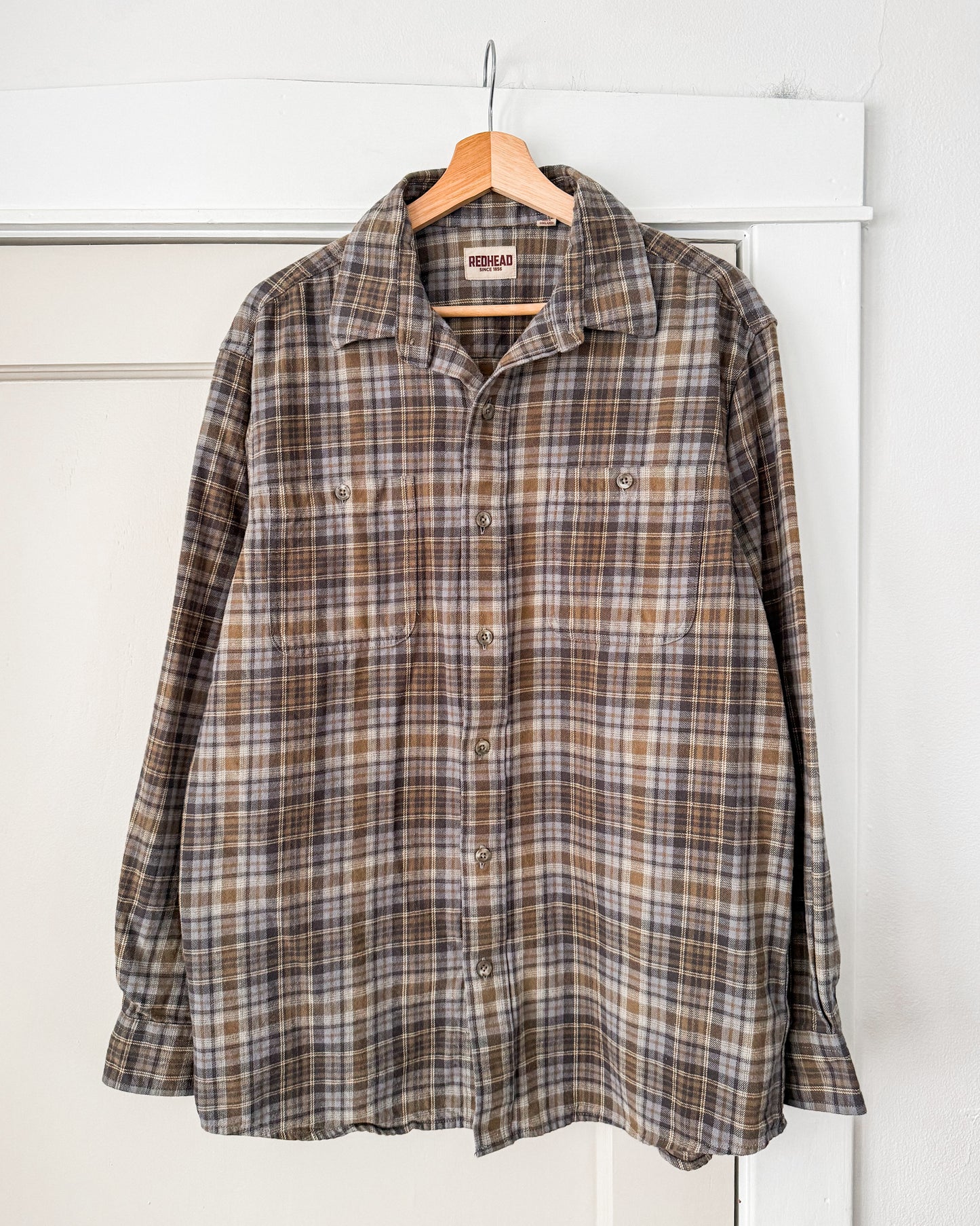 Redhead Plaid Flannel