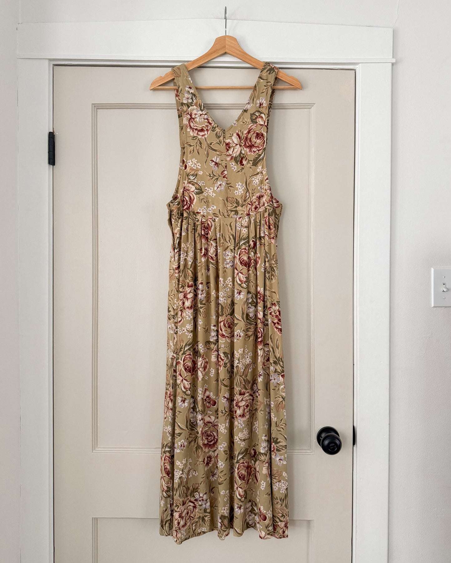 Floral Overall Dress