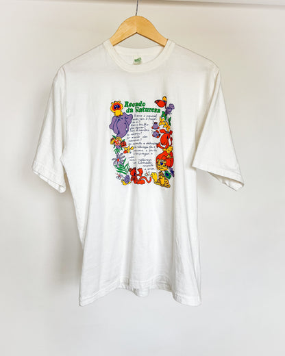 Recado Da Natureza Poem T Shirt
