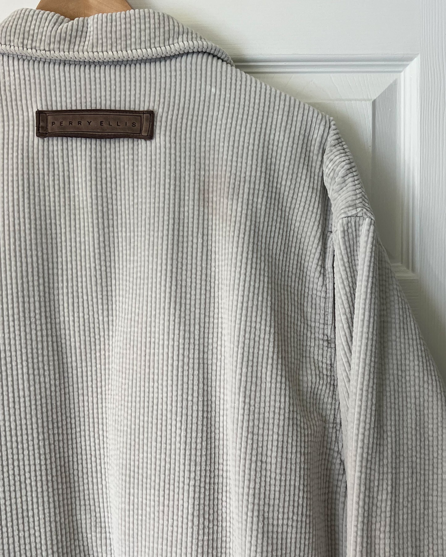 Perry Ellis Corduroy Bomber Jacket