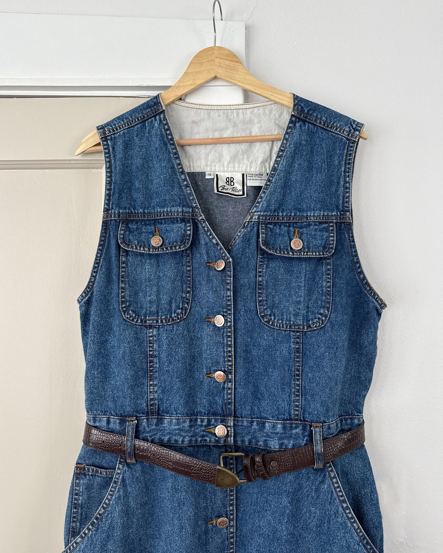 Vintage Denim Dress