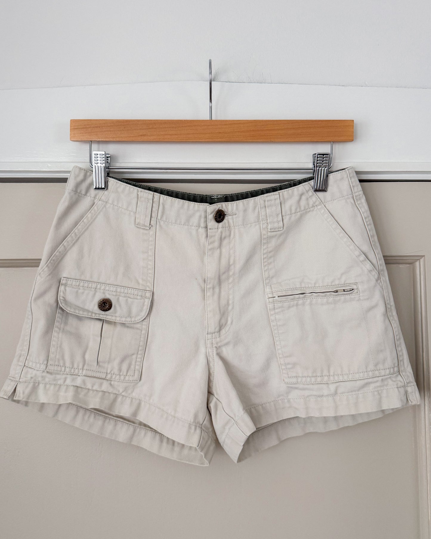 Lee Dungarees Mid Rise Cargo Shorts