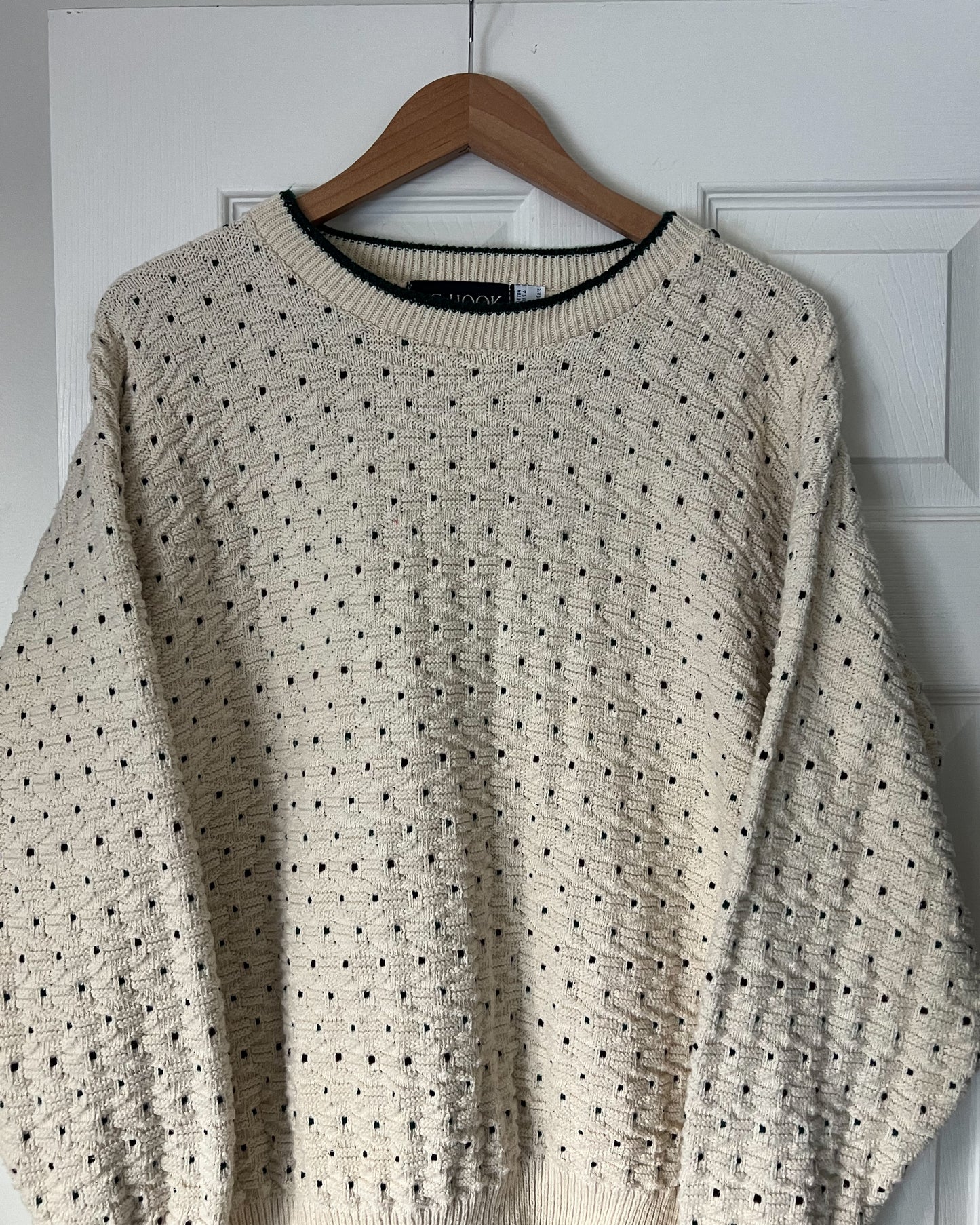 Dotted Knitted Sweater