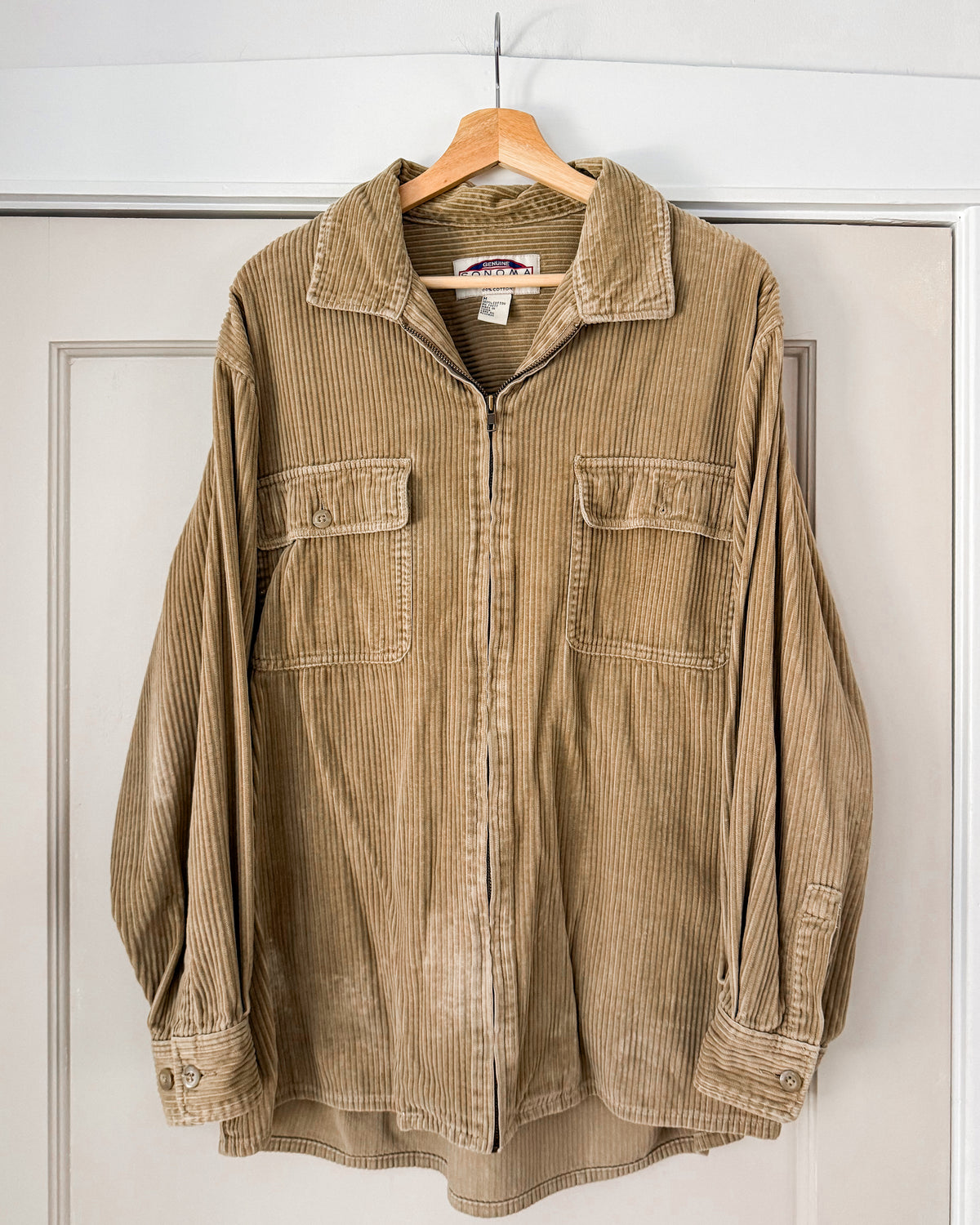 90’s Corduroy Zip Up Jacket