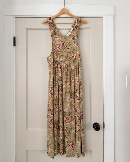 Floral Overall Dress