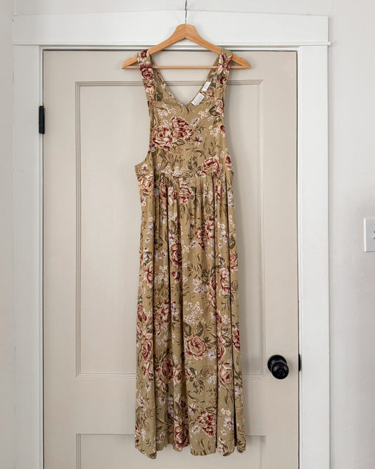 Floral Overall Dress