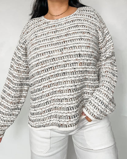 Stripped Knitted Sweater