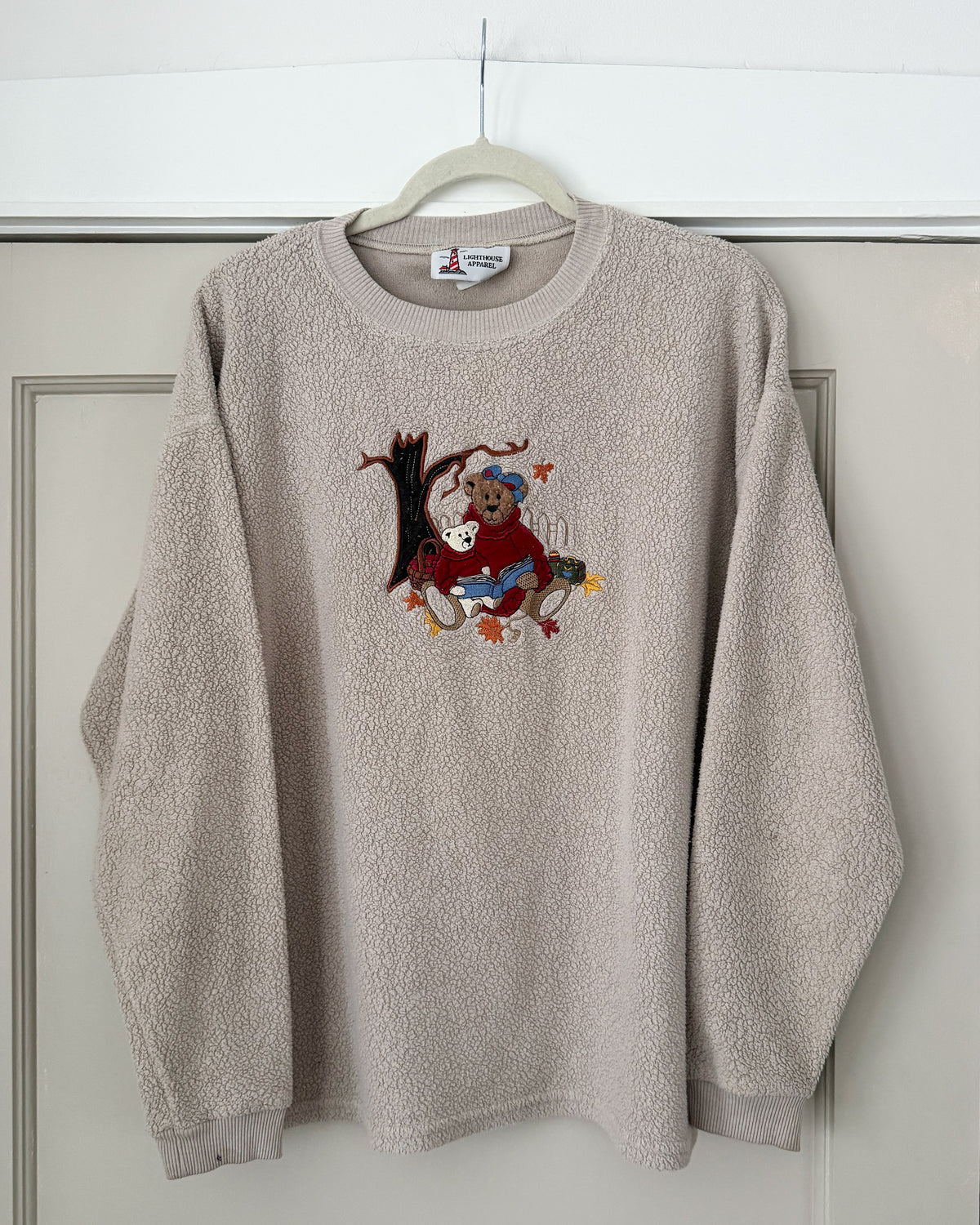 90’s Bear Fall Crewneck Sweater