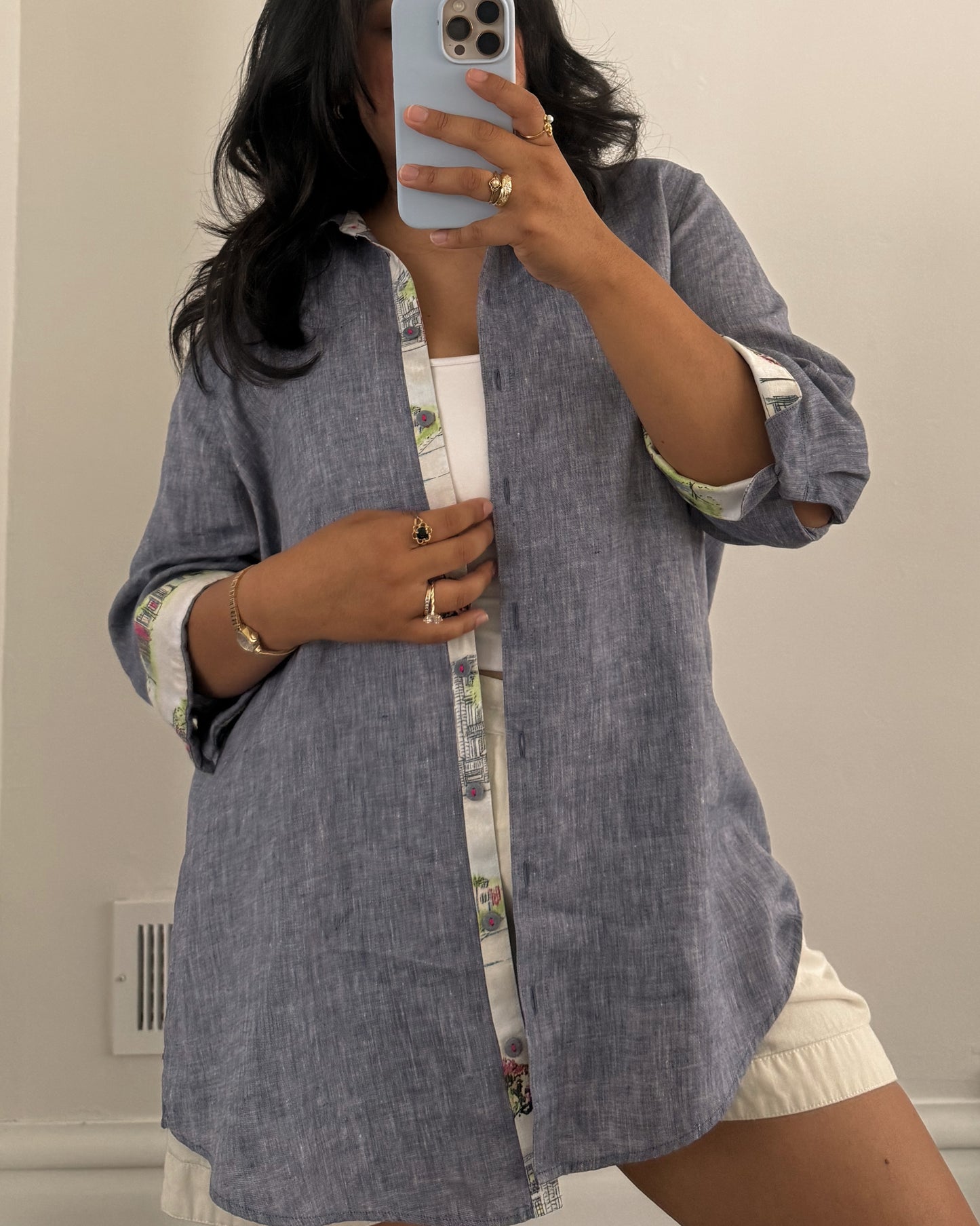 Chico’s Linen Blouse