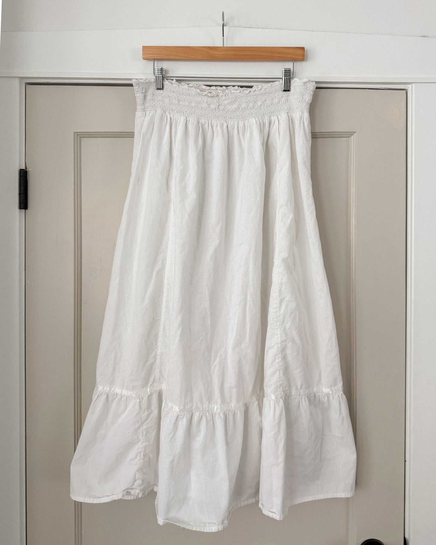 White Maxi Skirt