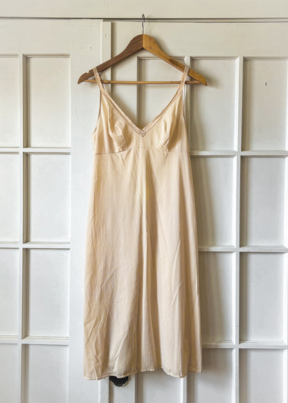 Beige Slip Dress