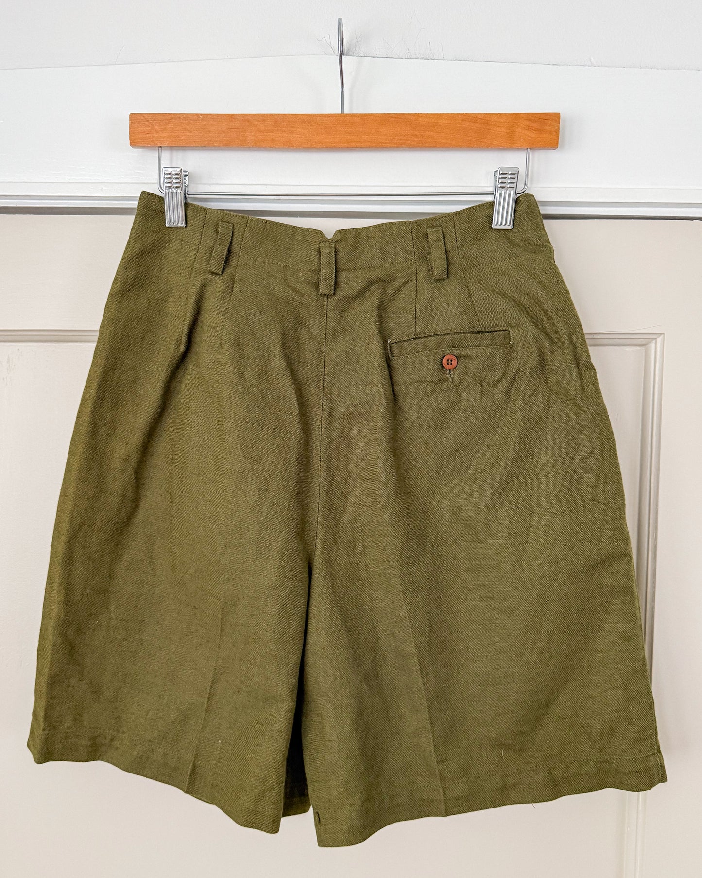 Vintage Liz Claiborne Linen High Rise Shorts