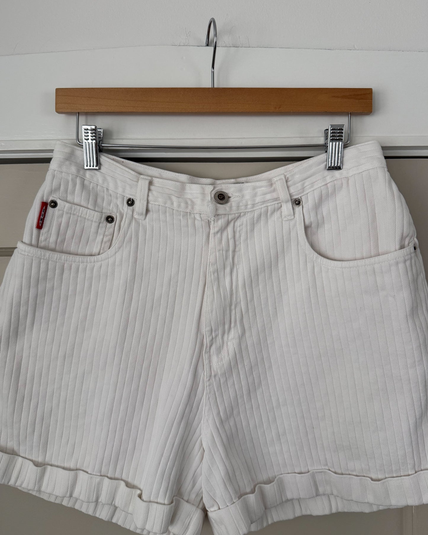 Vintage White Shorts
