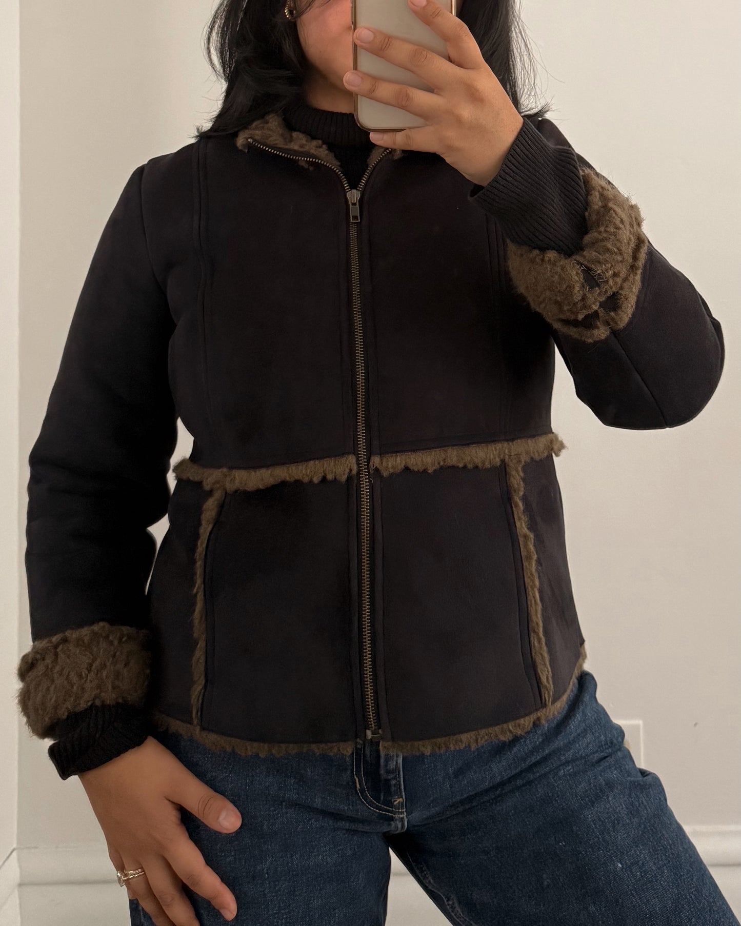 I.E. Relaxed Faux Fur Coat