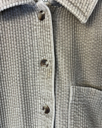 L.L. Bean Beige Corduroy Shirt