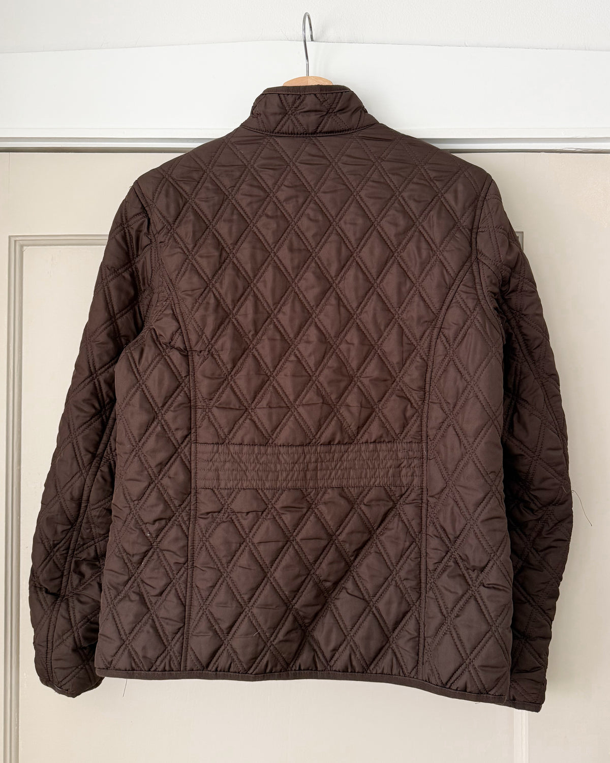 Brown Quilted Jacket