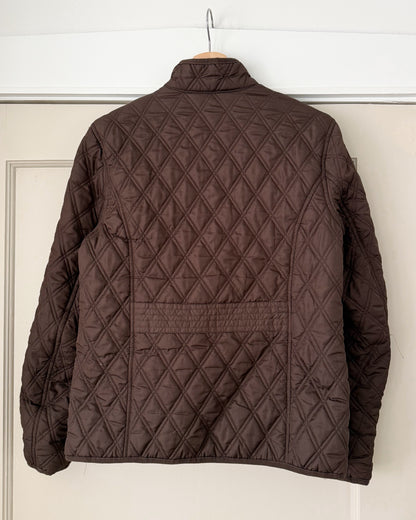 Brown Quilted Jacket