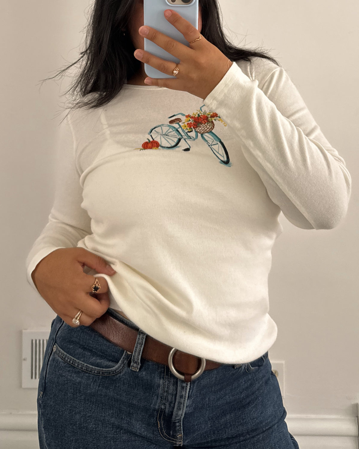Fall Bike Long Sleeve Shirt