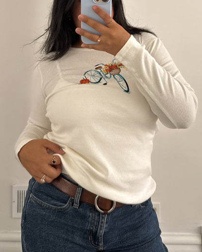 Fall Bike Long Sleeve Shirt