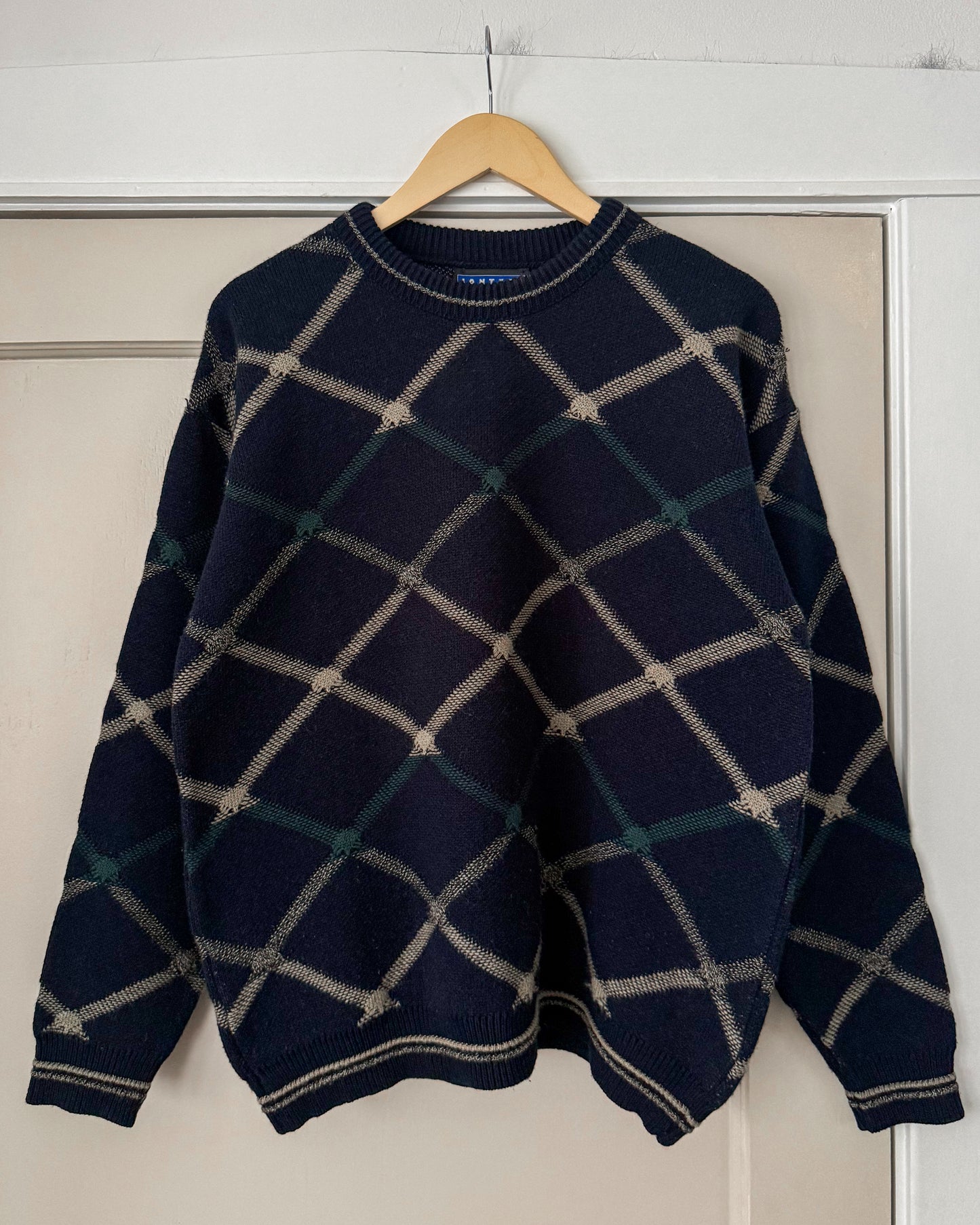 Jantzen Diamond Knitted Sweater