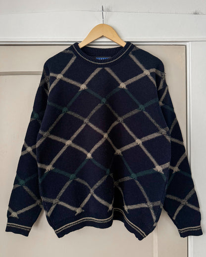 Jantzen Diamond Knitted Sweater