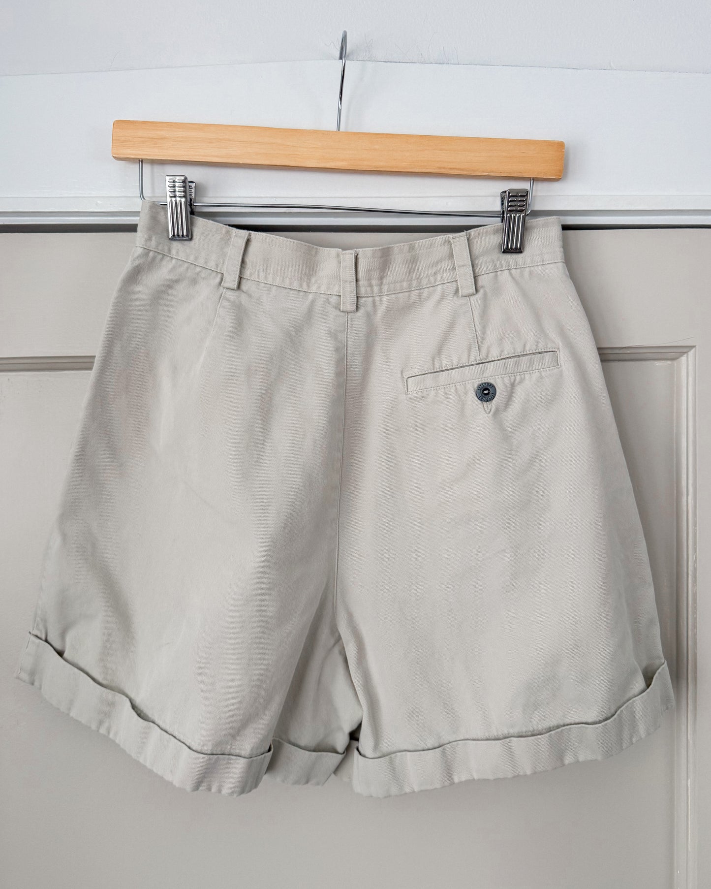 Liz Claiborne Pleated High Waist Shorts