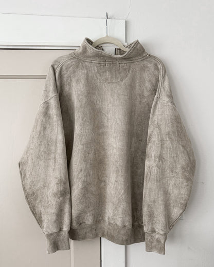 Vintage Fairway Blues Quarter Zip Sweater