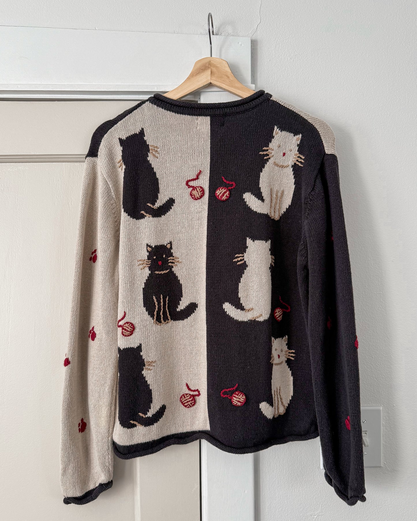 Linen Cat Cardigan