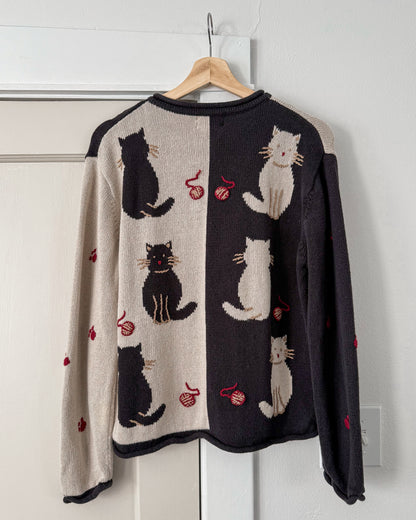 Linen Cat Cardigan